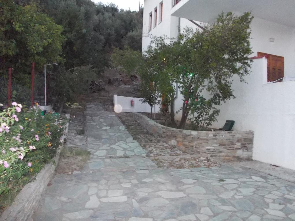 Philippos Apartments Afissos Bagian luar foto